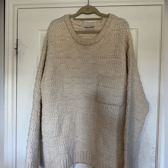 Sandro - Oversize Cotton/Wool Sweater PTP 24” (520usd) - Picture 9 of 12